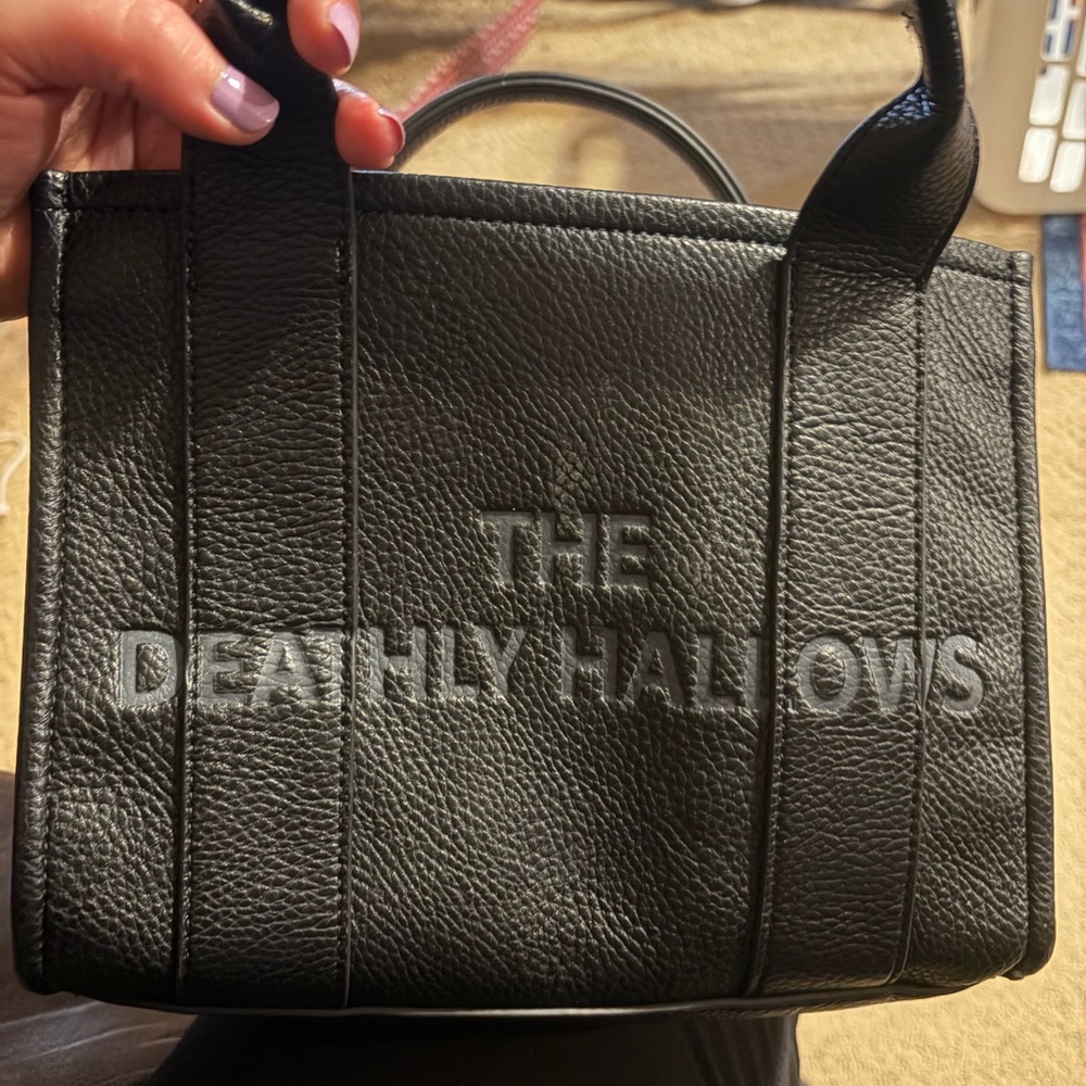 Loungefly Black 'The Deathly Hallows' Handbag